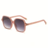 Retro black cat-eye sunglasses for women with round faces, small frames to cover cheekbones, beauty-enhancing, trendy and high-end sunglasses Specification image